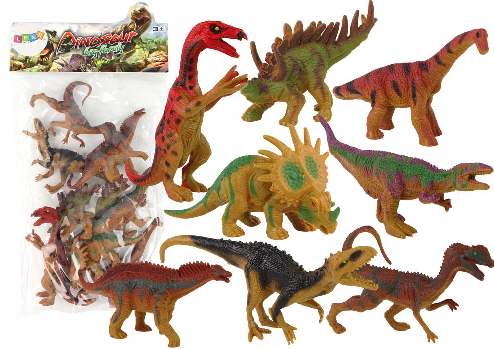 Dinozaurų parko figūrėlių rinkinys, 8 vnt., B