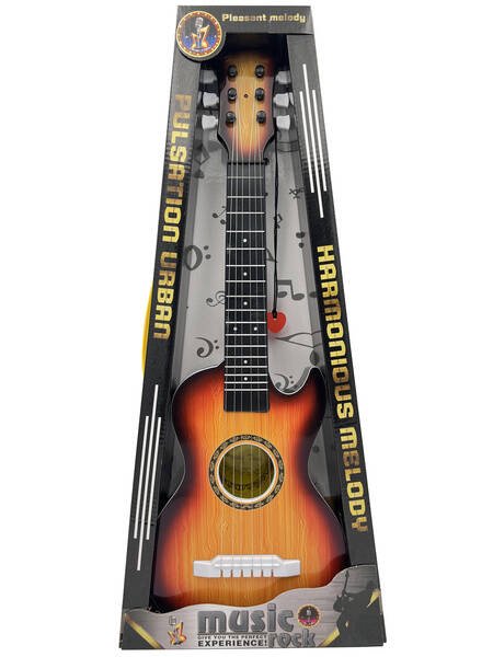 Žaislinė gitara, ruda