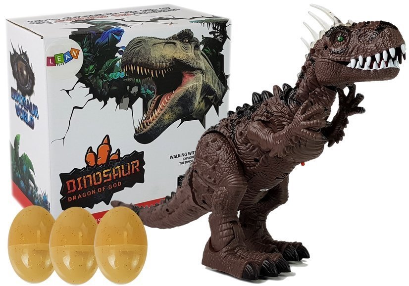 Dinozauras Tyrannosaurus Rex, rudas