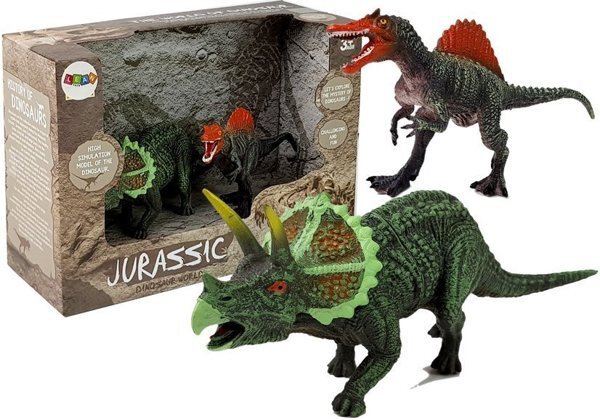 Dinozaurų figūrų rinkinys "Spinosaurus and Triceratops"