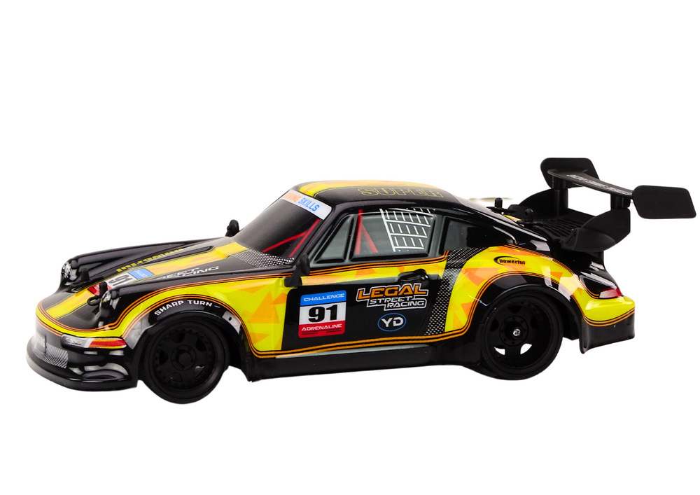 Nuotoliu valdomas RC automobilis 1:16, 6+, geltonas