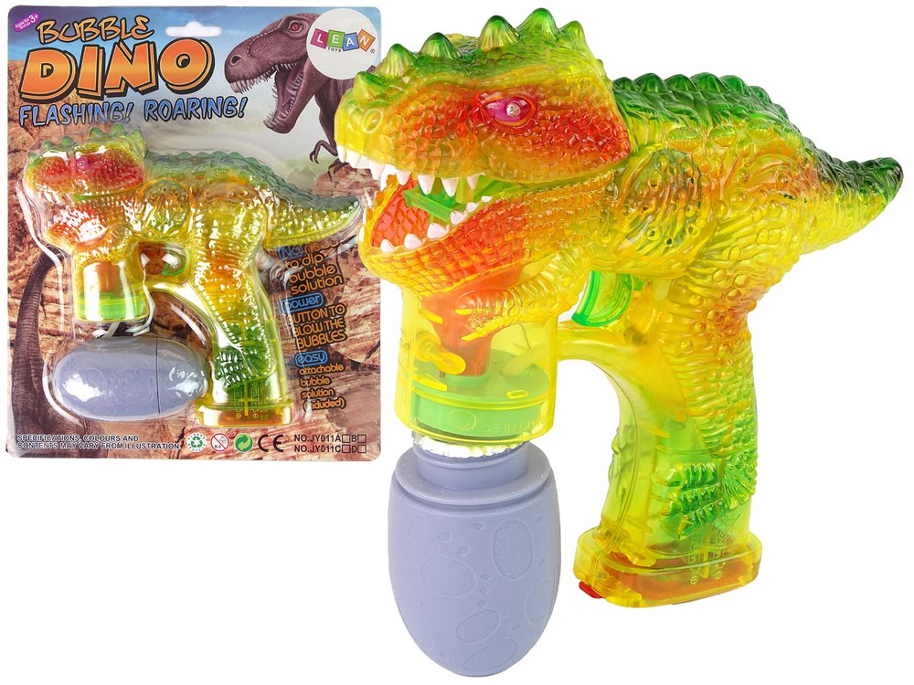 Muilo burbulų aparatas, dinozauras su kiaušiniu