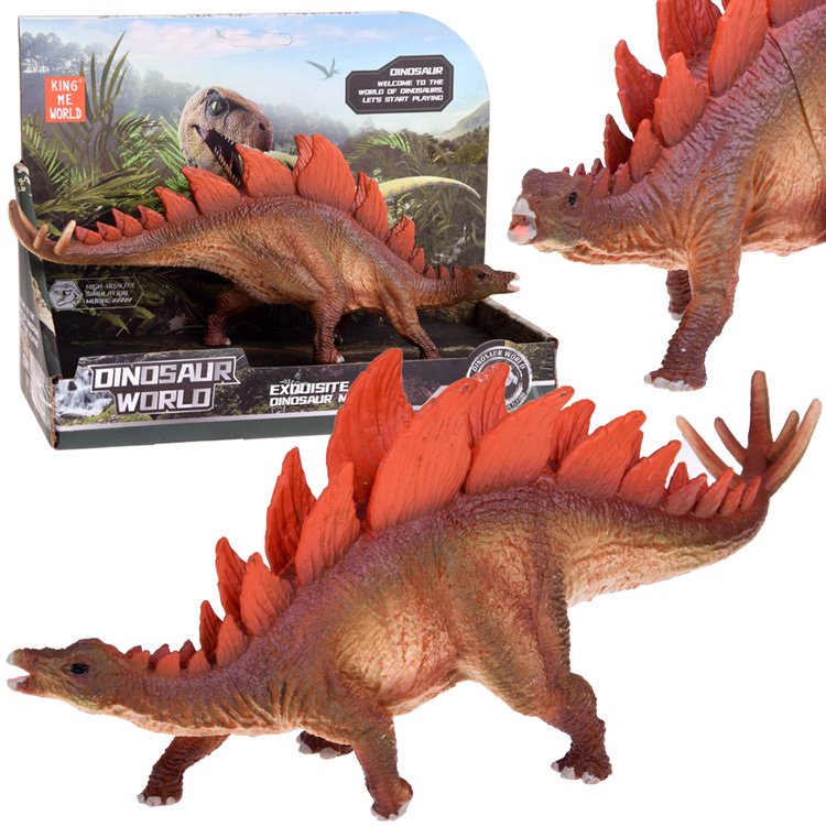 Realistiška dinozauro figūrėlė Stegozauras