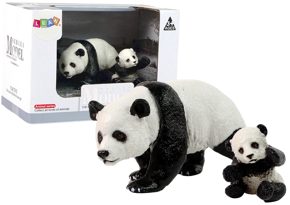 Figūrėlių rinkinys - Panda su mažyliu