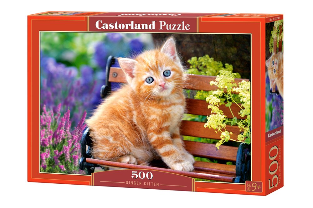 Dėlionė Castorland Ginger Kitten, 500 dalių