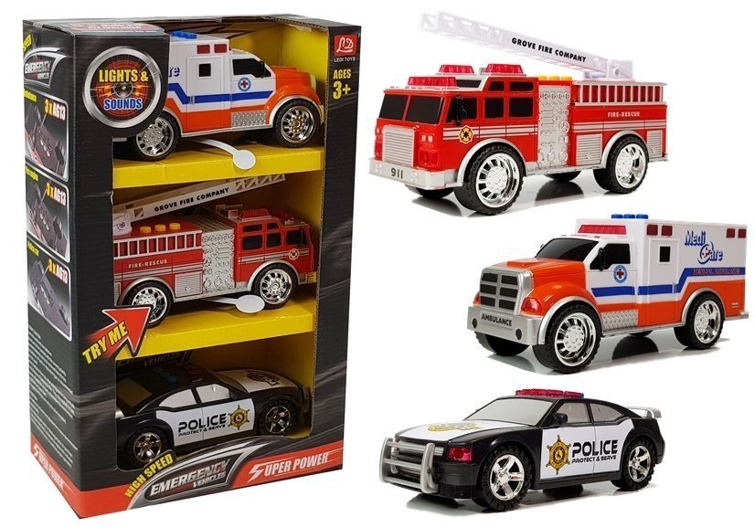 Automobilių rinkinys "Specialiosios tarnybos"
