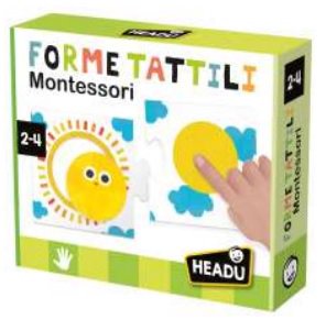 HEADU Montessori taktilinės formos