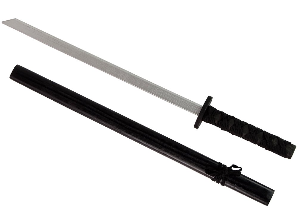 Medinis kalavijas 73 cm, juodas