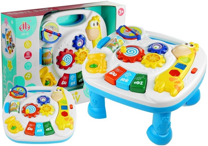 Interaktyvus stalas su žirafa, 2in1
