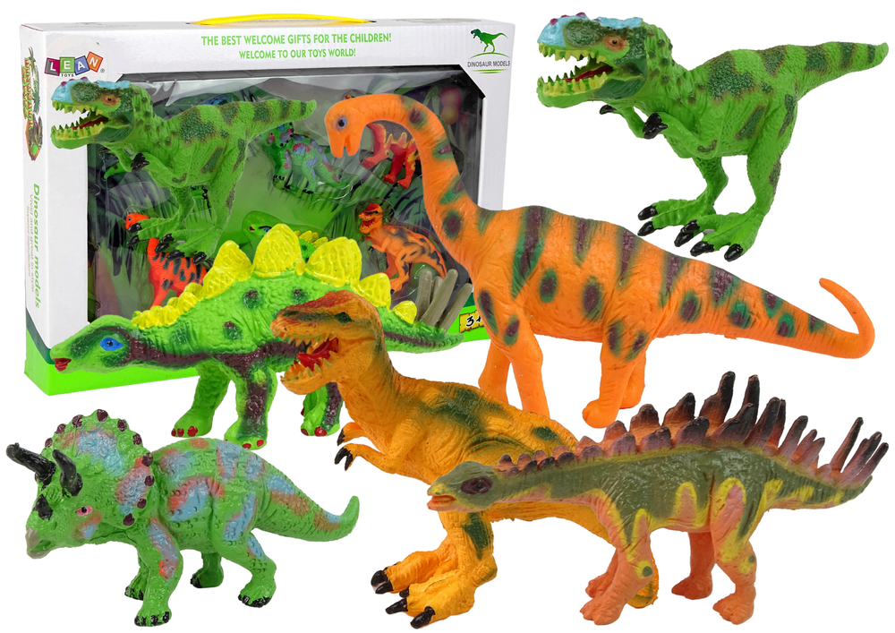 Dinozaurų figūrėlių rinkinys