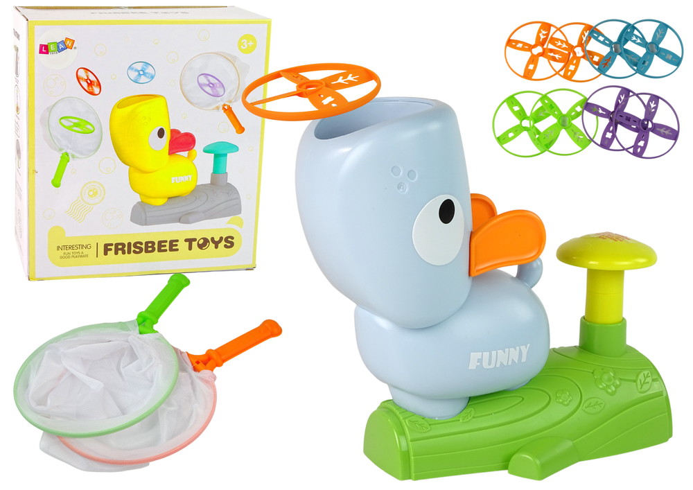 Arkadinis žaidimas Frisbee Pig, mėlynas