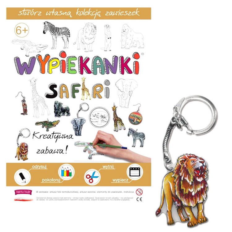 Kūrybinis rinkinys Bake off Safari