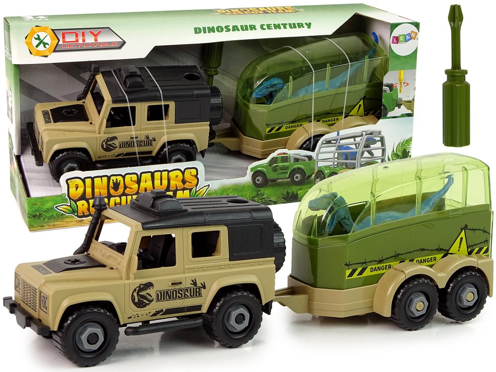 Visureigis su dinozauru ir atsuktuvu