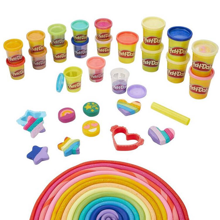 Kūrybinis rinkinys - Play-Doh Ciastolina Merry Colours