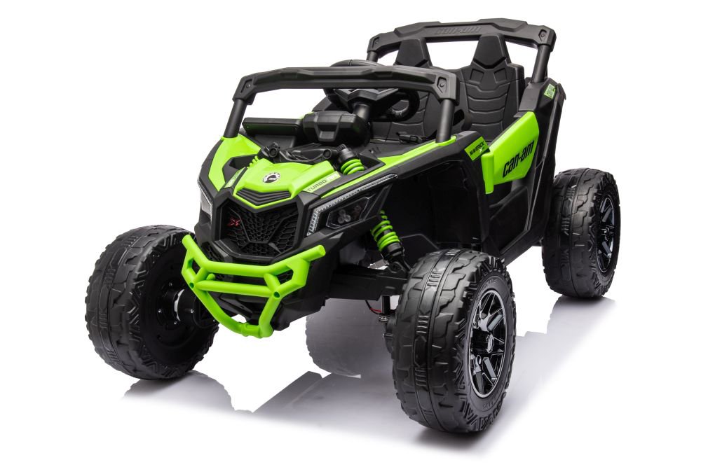 Elektromobilis buggy can-am, žalias