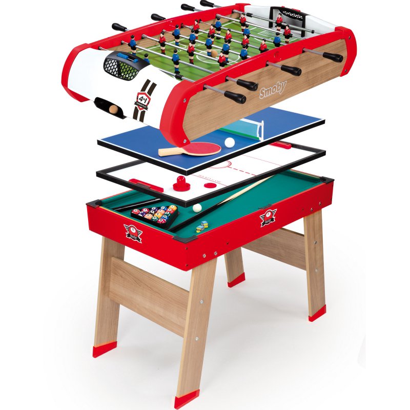 Sporto žaidimų stalas 4in1