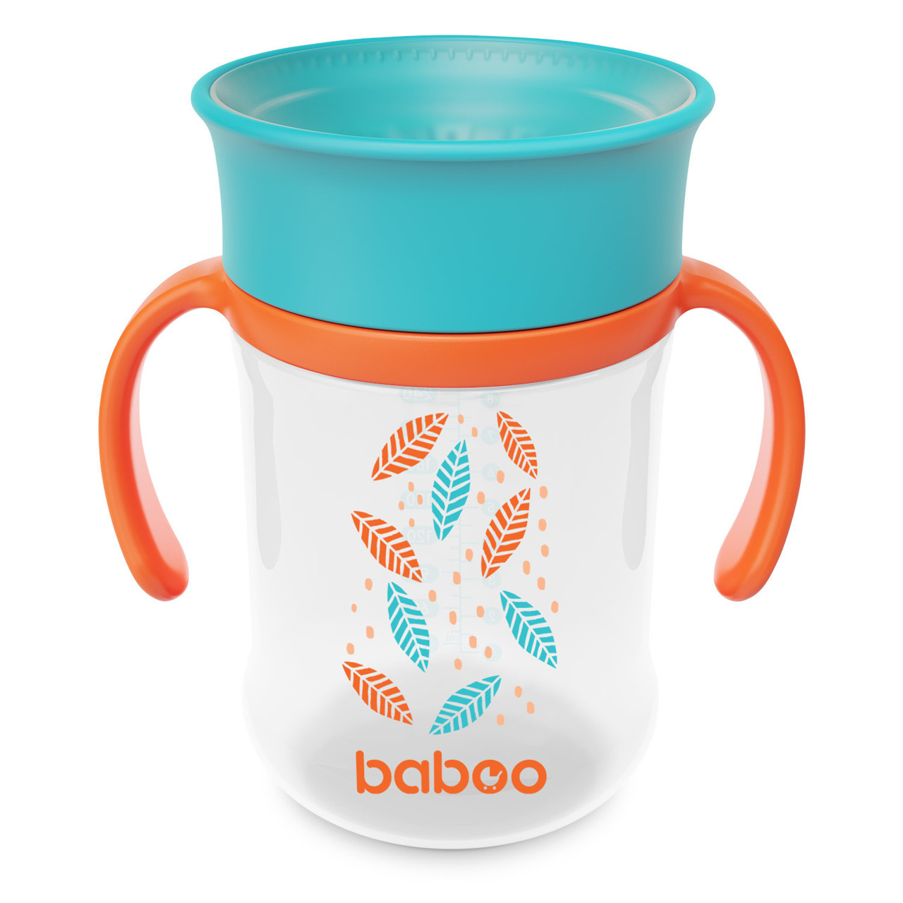 Baboo gertuvė 360, 300ml, 6+ mėn, Peachy Keen