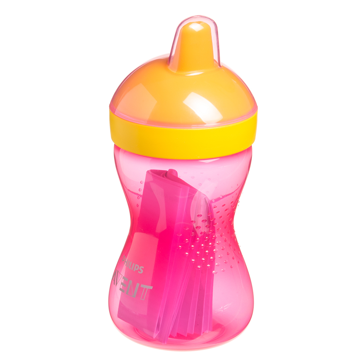 PHILIPS AVENT, neišsiliejantis puodelis su kietu snapeliu, 18 mėn.+, SCF804/04, 300 ml