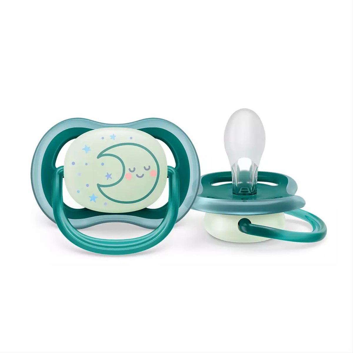 PHILIPS AVENT ULTRA AIR, silikoninis čiulptukas, naktinis, 6-18mėn., SCF377/02, N1