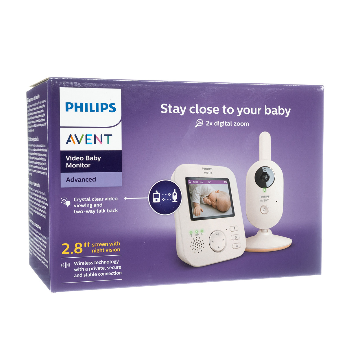PHILIPS AVENT, kūdikių stebėjimo prietaisas, SCD881/26