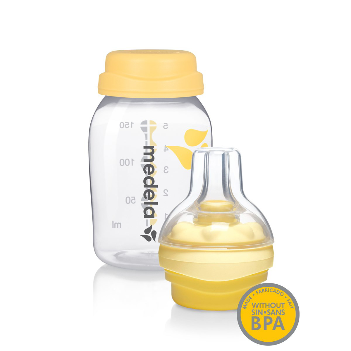 MEDELA CALMA, buteliukas-maitintuvas su buteliuku, 150ml