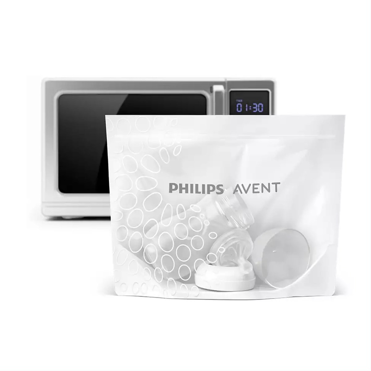 PHILIPS AVENT, Sterilizavimo maišeliai mikrobangų krosnelei, SCF297/05, 5vnt.
