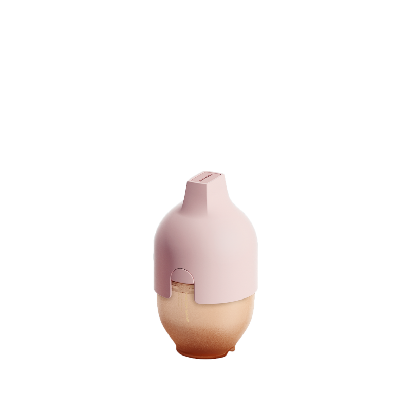 HEORSHE ULTRA WIDE NECK BUTELIUKAS, 160 ml., 0-3 mėn., ROŽINIS