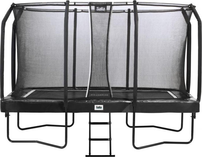 Salta First Class trampoline, fitness machine (black, round, 366 cm)