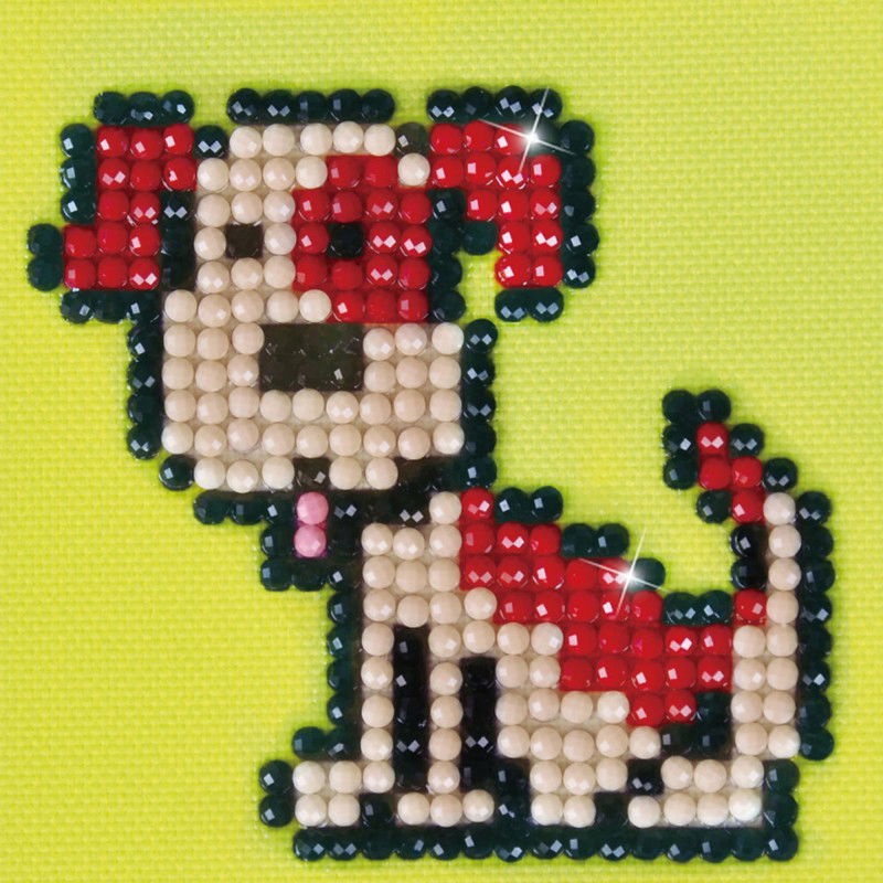 Deimantinė mozaika FIDO 7,6x7,6 cm