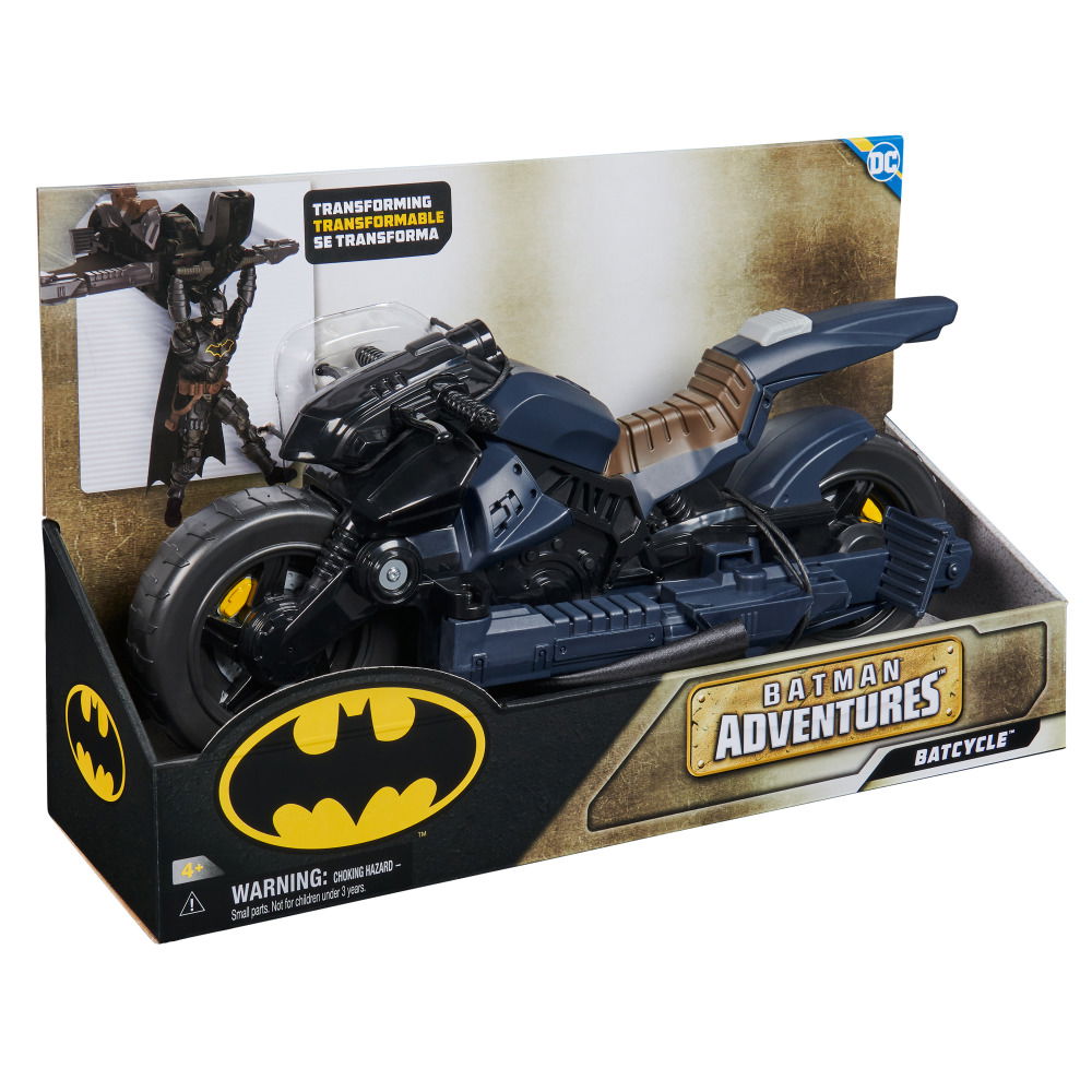 BATMAN 12" motociklas su aksesuarais Batcycle, 6067956