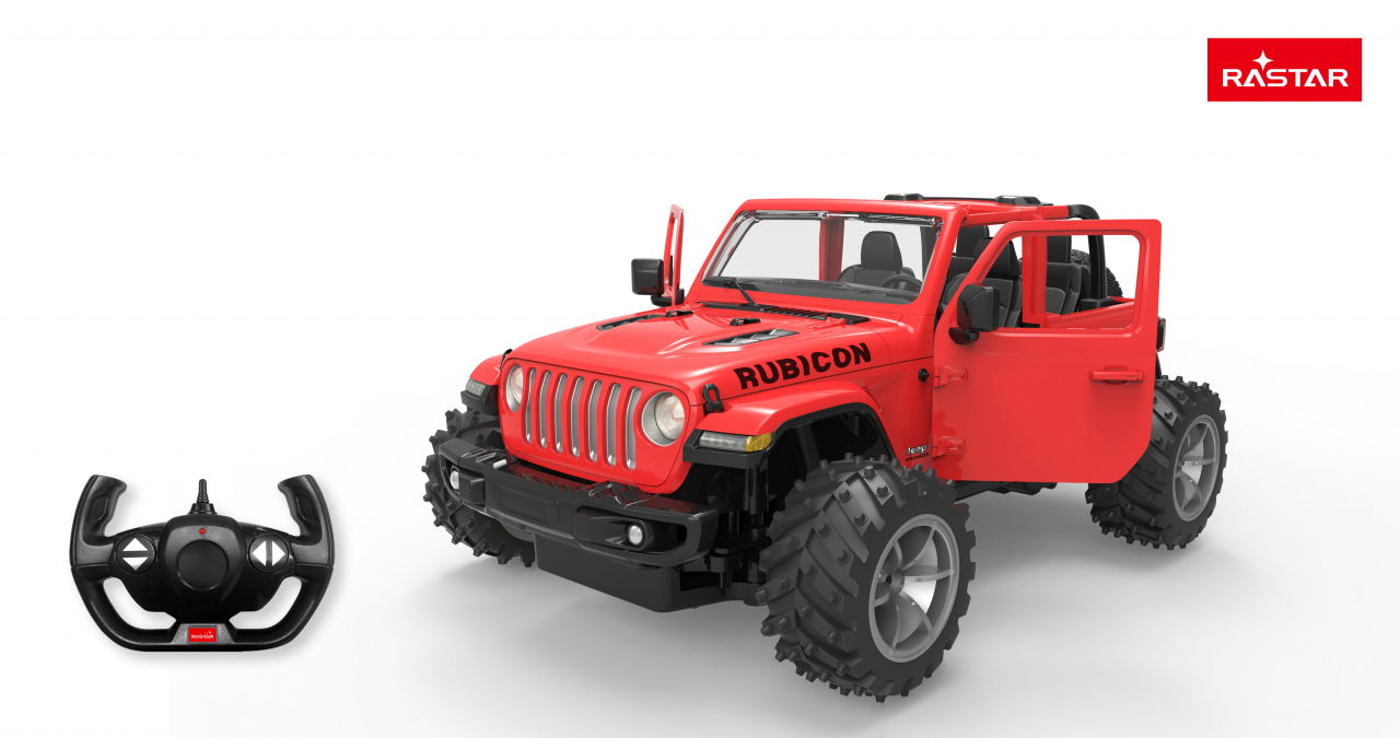 RASTAR automodelis valdomas R/C 1:14 JEEP Wrangler JL 2.4G, 79410