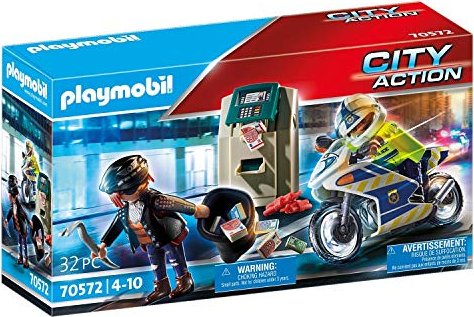 Banko plėšiko gaudynės PLAYMOBIL 70572