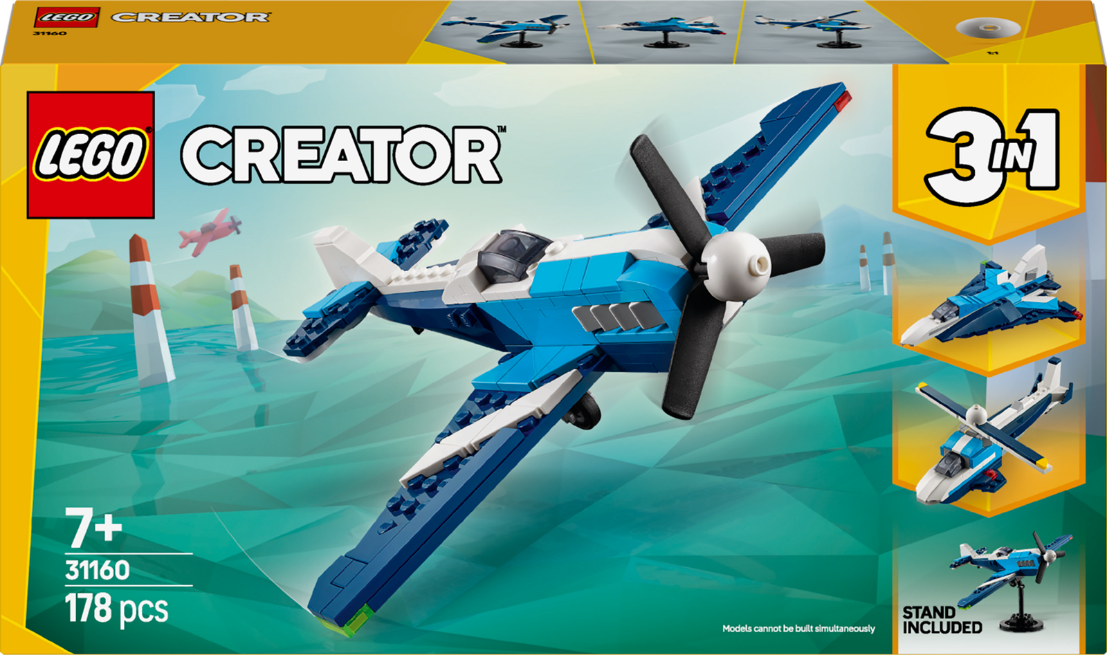 Konstruktorius LEGO Creator Aircraft: Race Plane