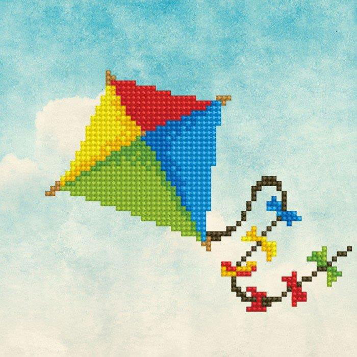 Deimantinė mozaika KITE 20,3x20,3 cm
