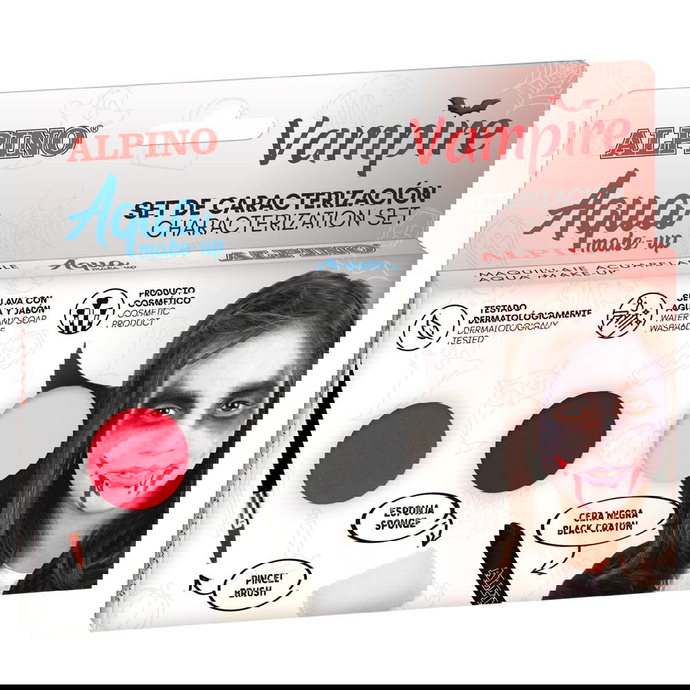 Makiažo rinkinys ALPINO Vampiro Aqua make-up 3 spalvos