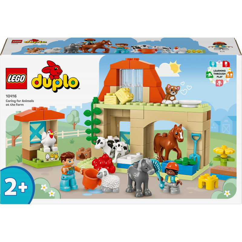 Konstruktorius LEGO DUPLO Town Caring for Animals at the Farm 10416