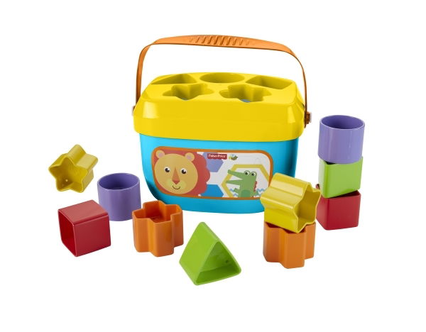 Kaladėlių rinkinys FISHER PRICE - pirmosios kūdikio kaladėlės