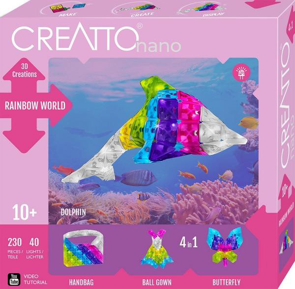 Lavinamasis rinkinys CREATTO RAINBOW WORLD 10+