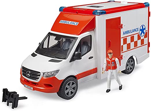 BRUDER MB Sprinter greitoji pagalba su vairuotoju, 02676