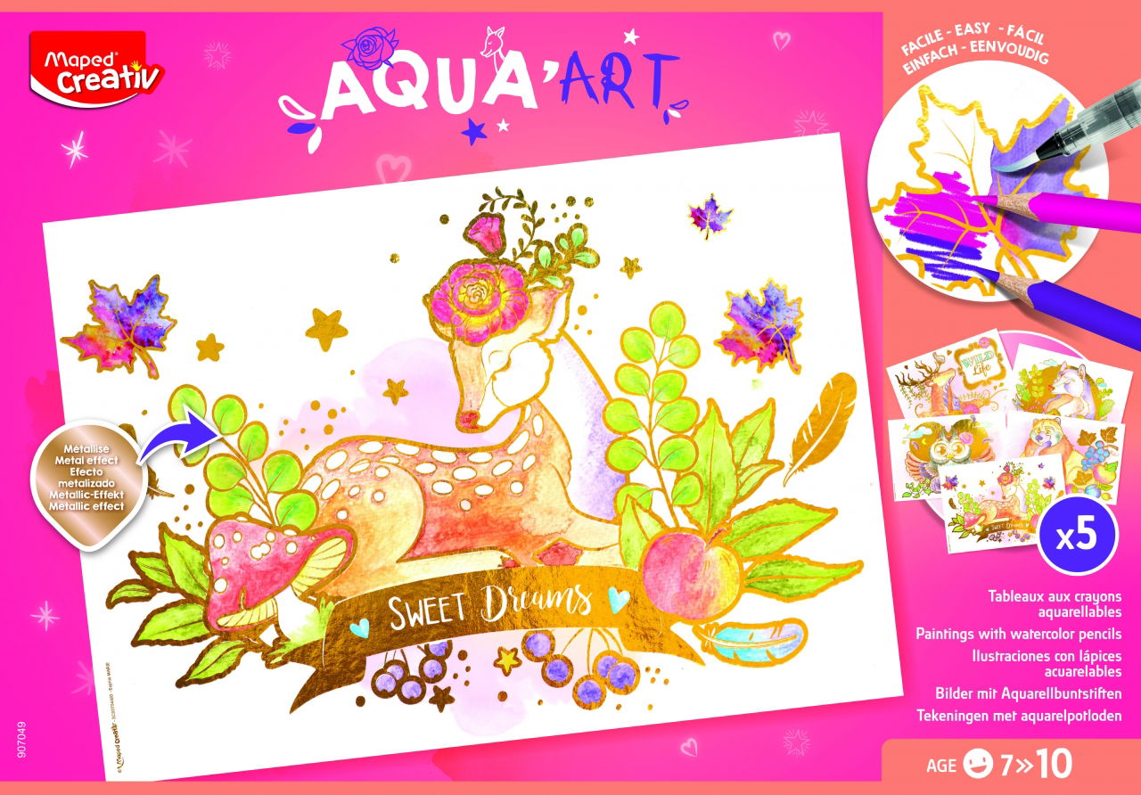 Akvarelės rinkinys MAPED Creativ Aqua Art Maxi