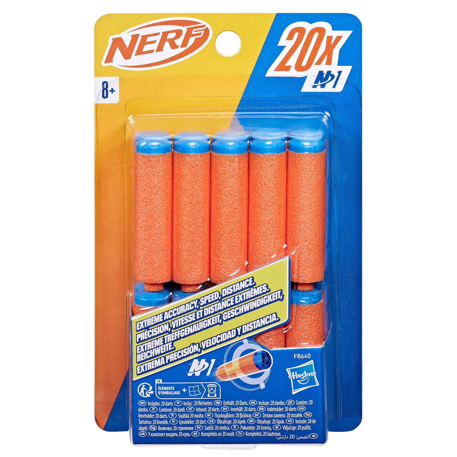Žaislinio šautuvo NERF N Series šoviniai, 20 vnt