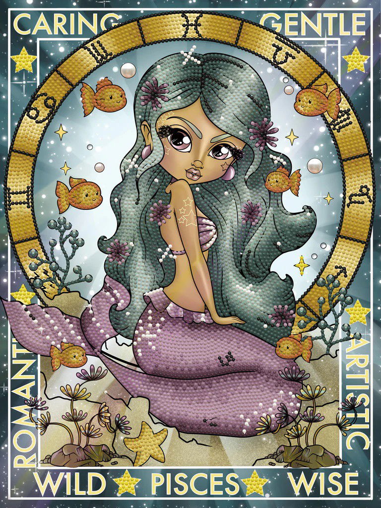 Deimantinė mozaika PISCES 40x30 cm
