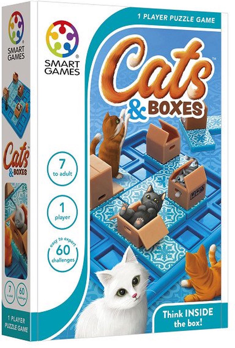 Loginis žaidimas Brain Games, CATS & BOXES