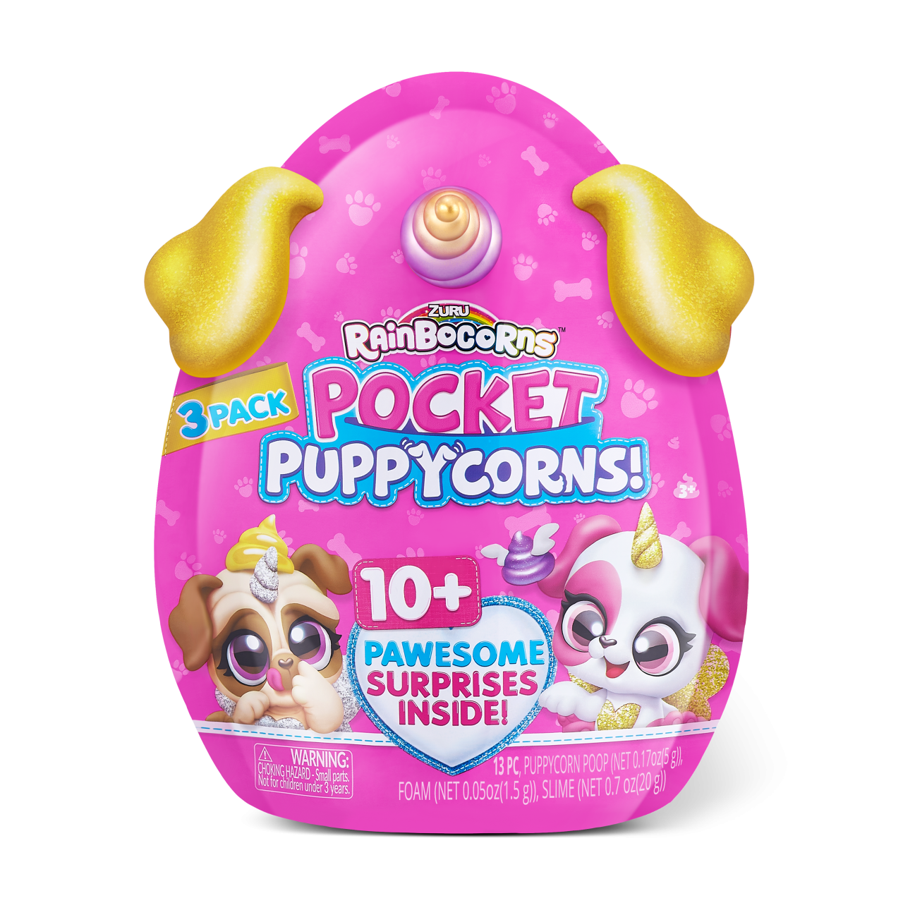 RAINBOCORNS figūrėlė su aksesuarais Pocket Puppycorn, 1 serija, 10 aksesuarų, 9284