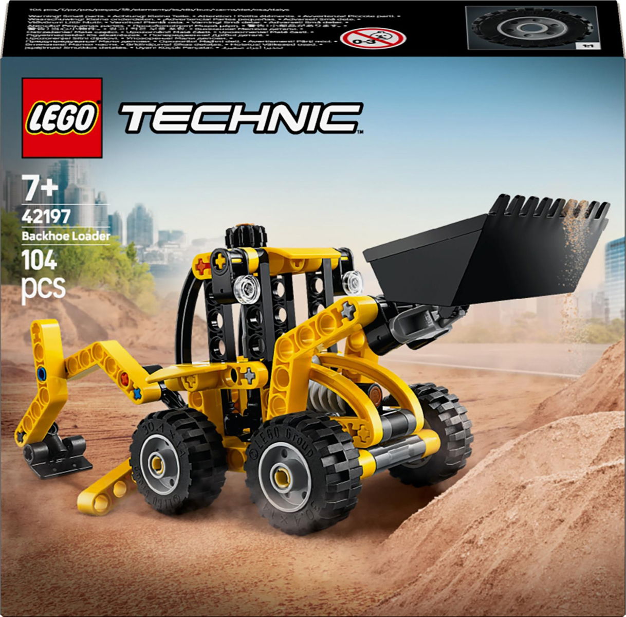 Konstruktorius LEGO Technic Backhoe Loader