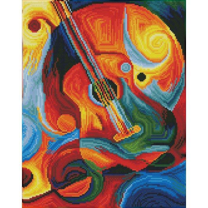 Deimantinė mozaika GUITAR 37x47 cm