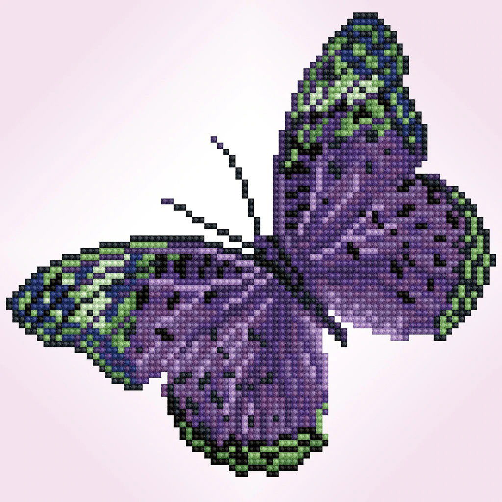 Deimantinė mozaika WHISPER PURPLE 23x23 cm