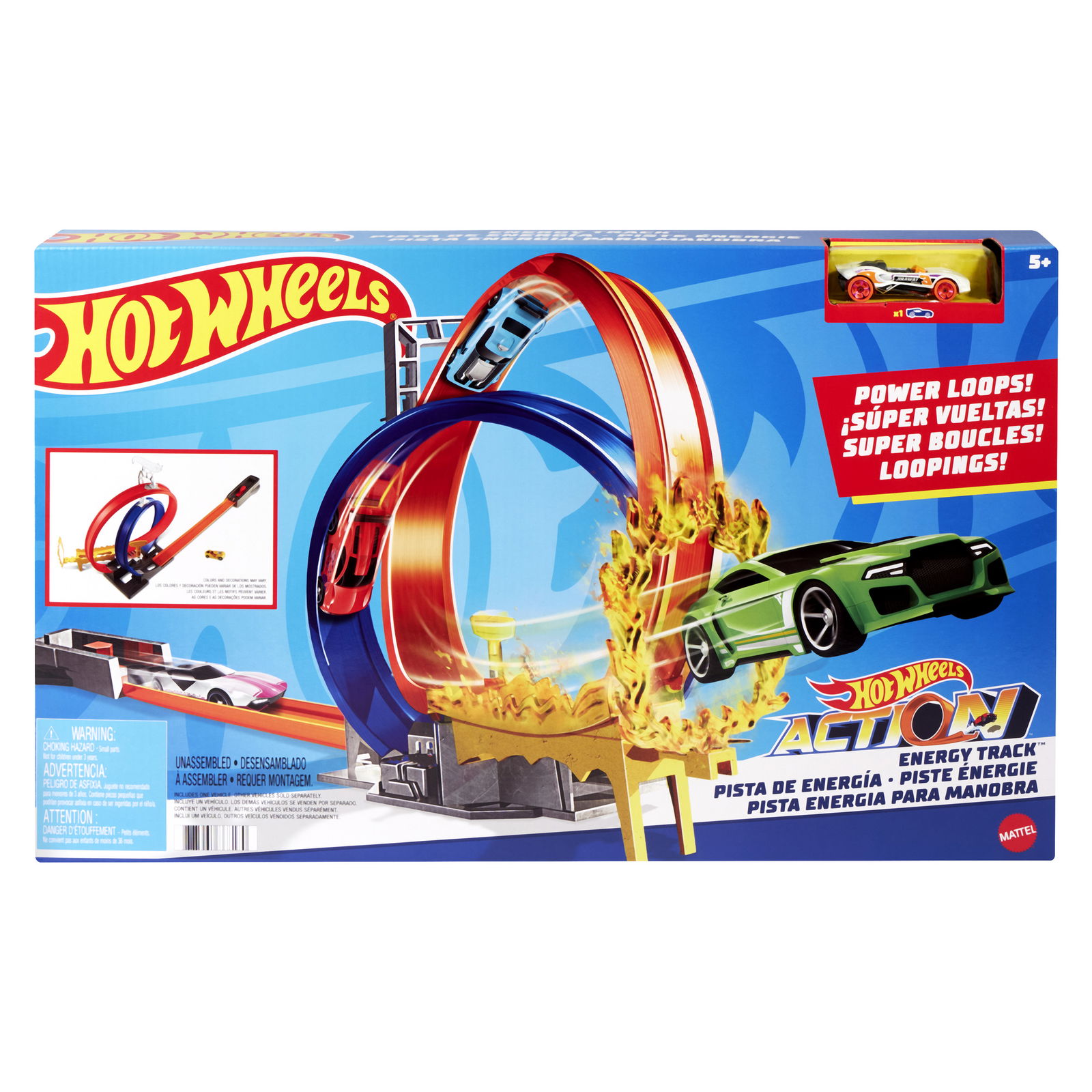 Hot Wheels rinkinys Energijos kilpos