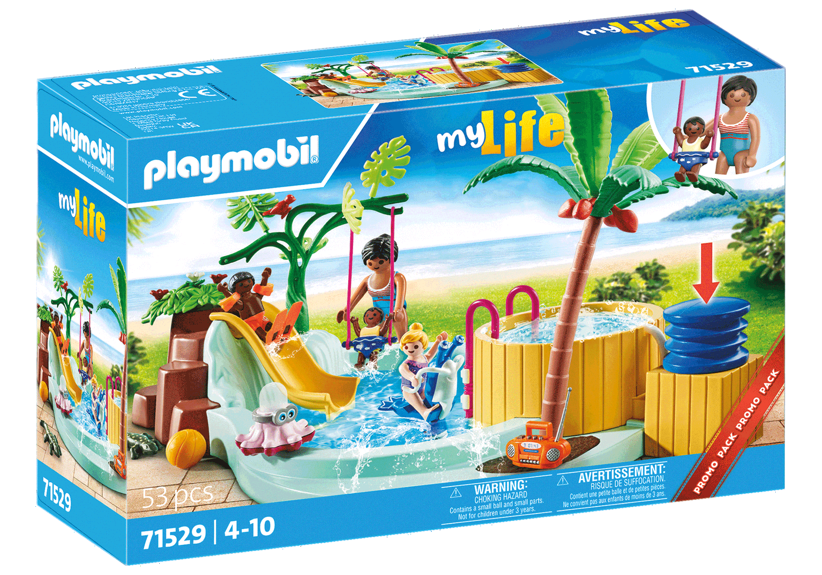 Vaikų baseinas su sūkurine vonia PLAYMOBIL MY LIFE 71529