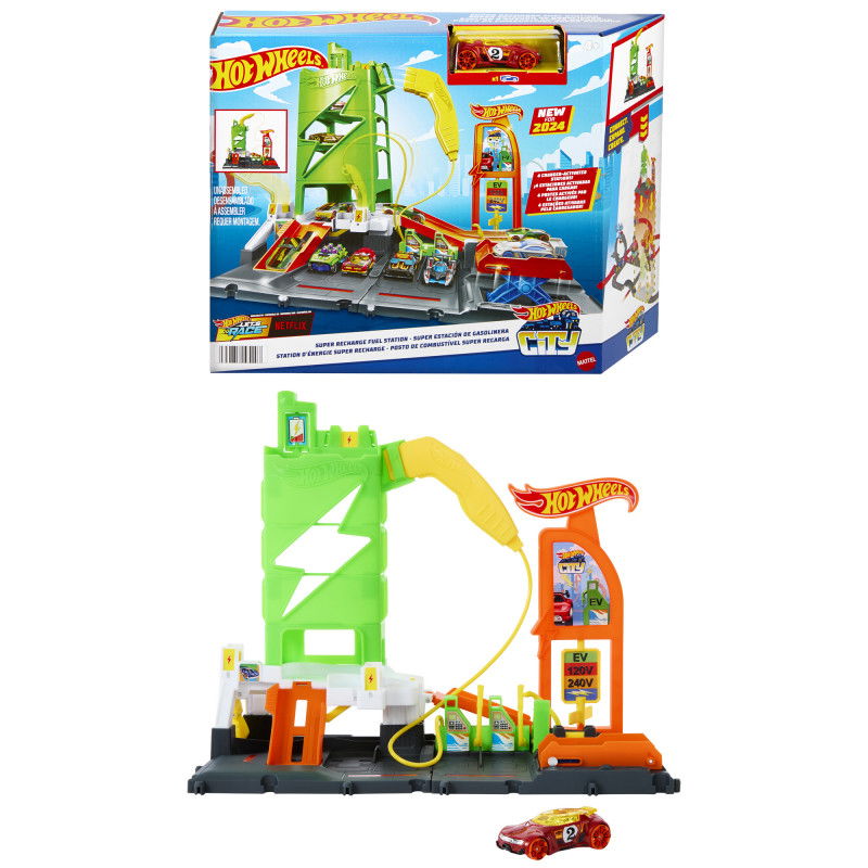 Rinkinys HOT WHEELS ĮKROVIMO STOTELĖ